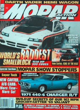 MOPAR ACTION 1998 APR - BB/AT AVENGER, 7sec. WAGON